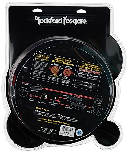 Rockford Fosgate RFK1D Dual Amp Complete Kit Rockford Fosgate RFK1D Dual Amp Complete Kit